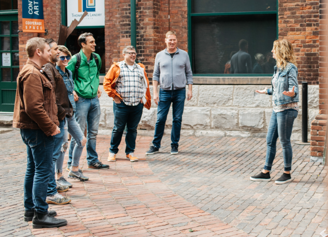 Toronto Distillery District walking Tour
