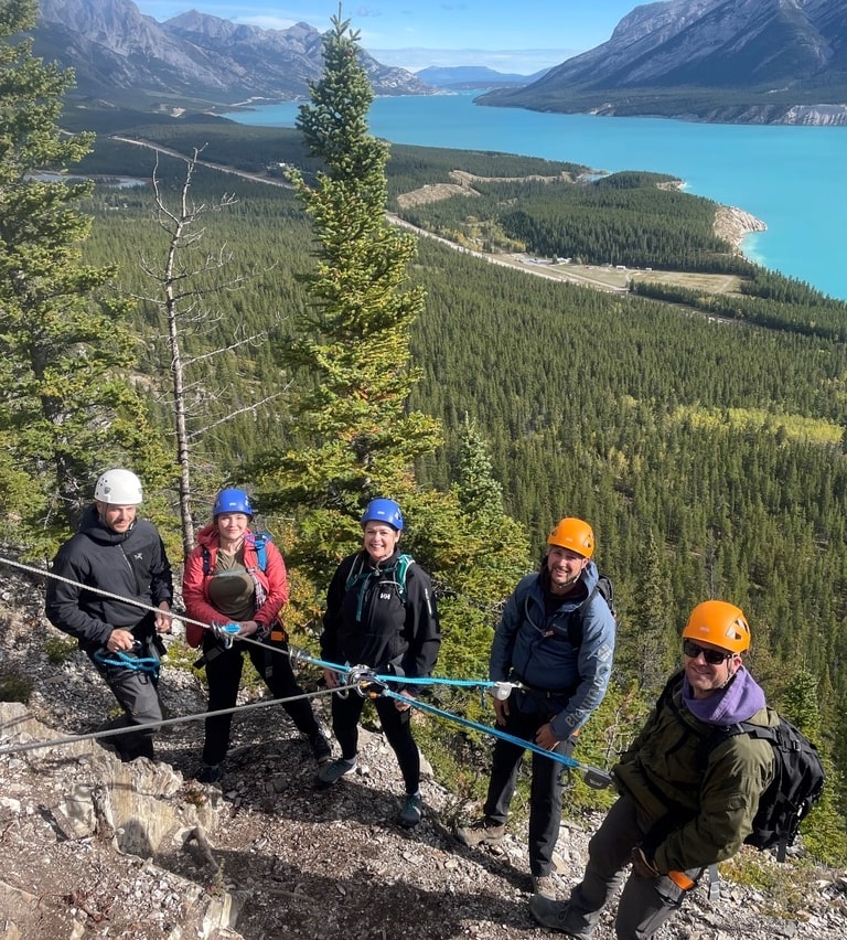 Mountain Climbing Adventure Alberta