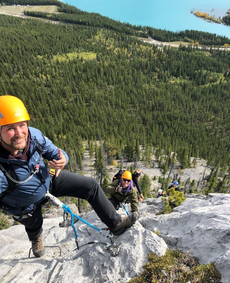 Mountain Climbing Adventure Alberta