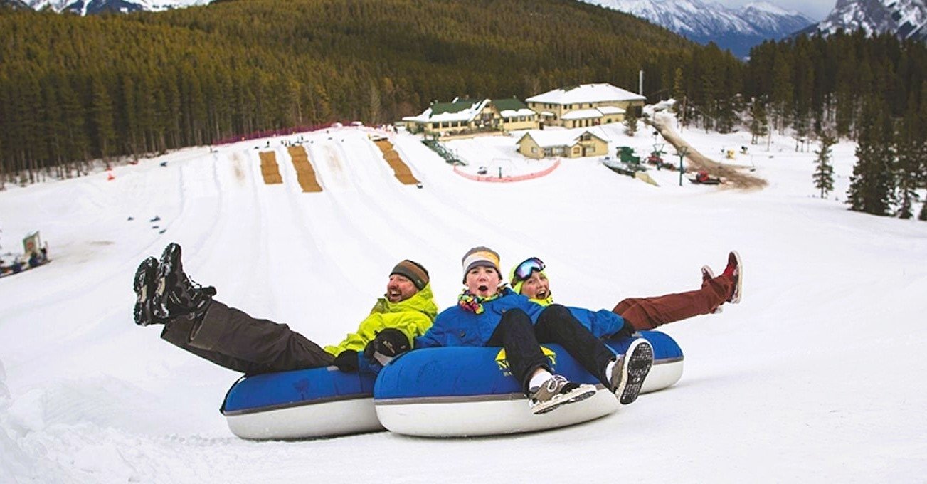 Banff Tubing Mt Norquay