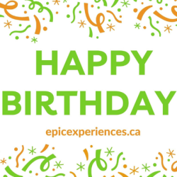 Birthday Gift Cards - Epic Experiences