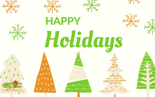 Holiday Gidt Cards - Epic Experiences