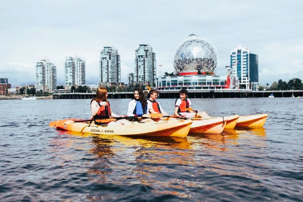 Kayak with Coffee Vancouver