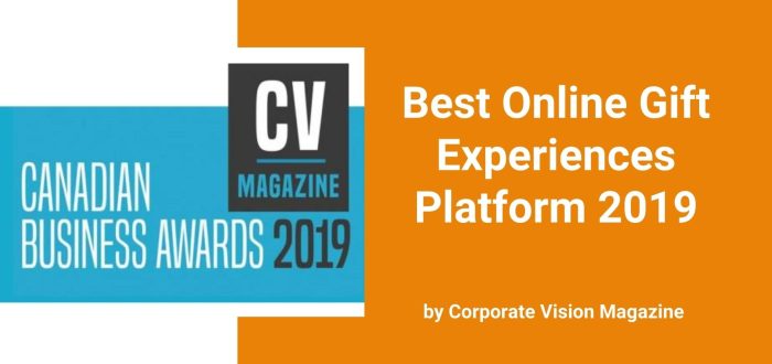 Epic Experiences award